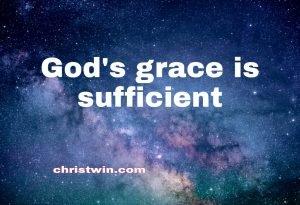 Saved by grace
