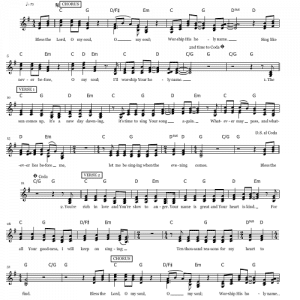 In christ alone vocal