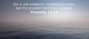 Proverbs 10:19