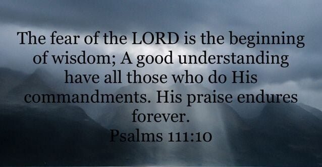 Psalms 111:10