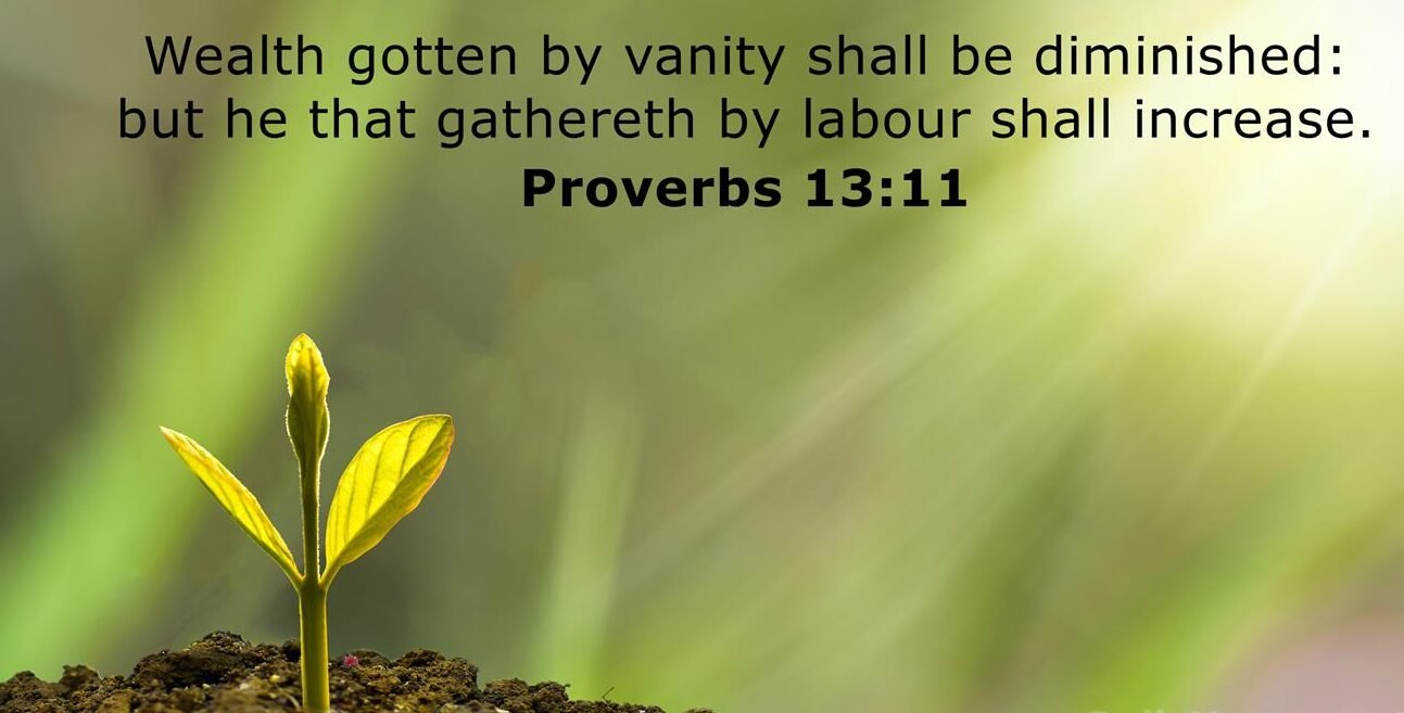 Proverbs 13:11