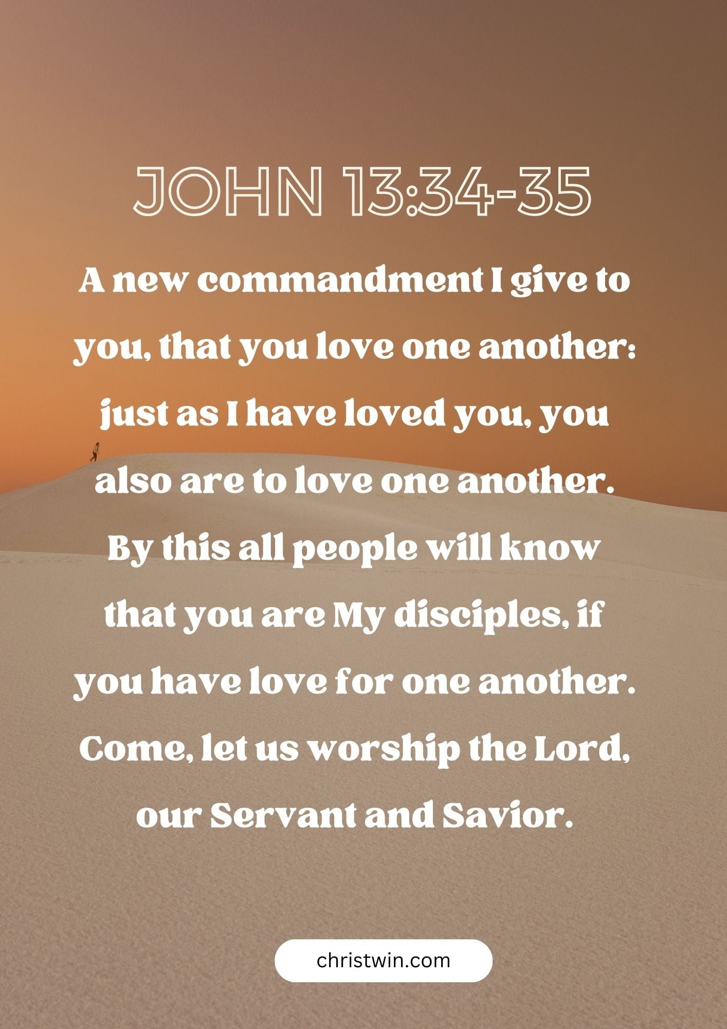 John 13:34-35
